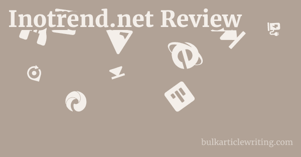 Inotrend.net Review 1 by Partners