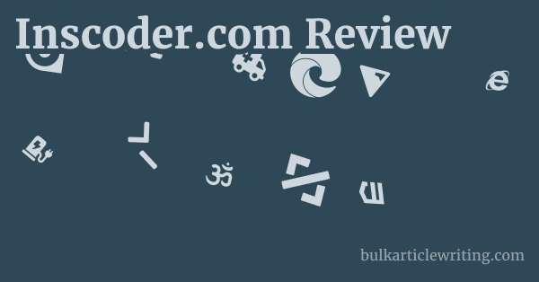 Inscoder.com Review 1 by Partners