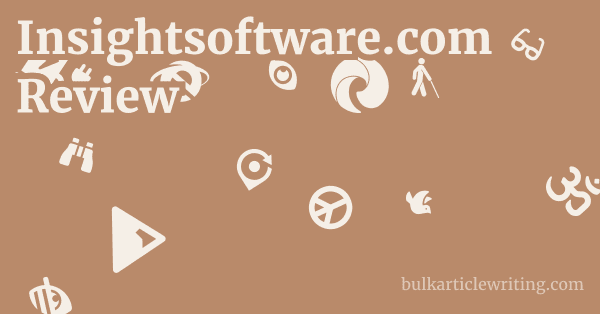 Insightsoftware.com Review 1 by