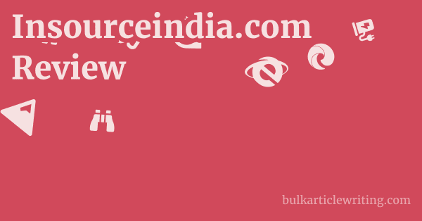 Insourceindia.com Review 1 by