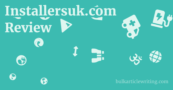 Installersuk.com Review 1 by