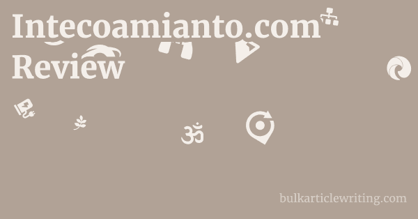 Intecoamianto.com Review 1 by
