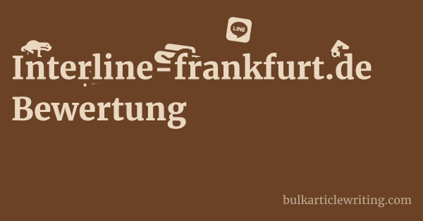 Interline-frankfurt.de Bewertung 1 by