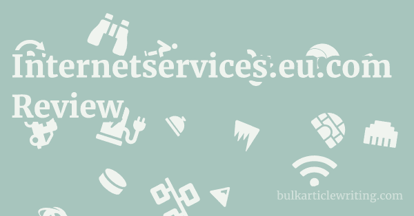 Internetservices.eu.com Review 1 by Partners