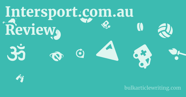 Intersport.com.au Review
