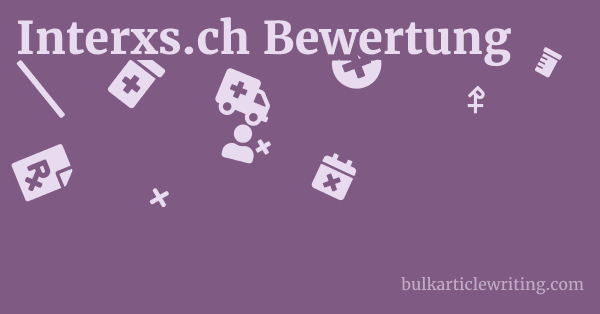 Interxs.ch Bewertung