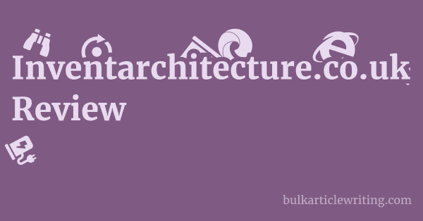 Inventarchitecture.co.uk Review 1 by Partners