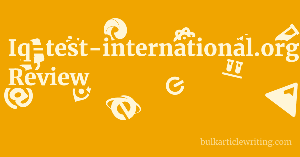Iq-test-international.org Review 1 by