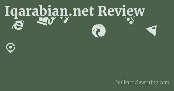 Iqarabian.net Review 1 by