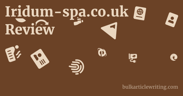Iridum-spa.co.uk Review 1 by
