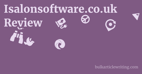 Isalonsoftware.co.uk Review 1 by Partners
