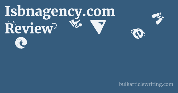 Isbnagency.com Review 1 by Partners