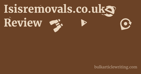 Isisremovals.co.uk Review 1 by