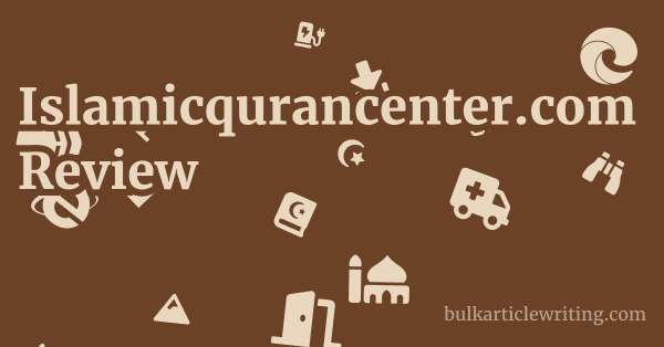 Islamicqurancenter.com Review 1 by