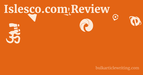 Islesco.com Review 1 by