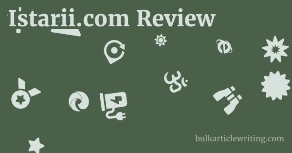 Istarii.com Review 1 by