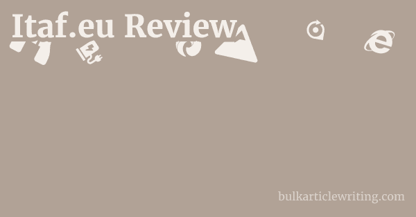 Itaf.eu Review 1 by