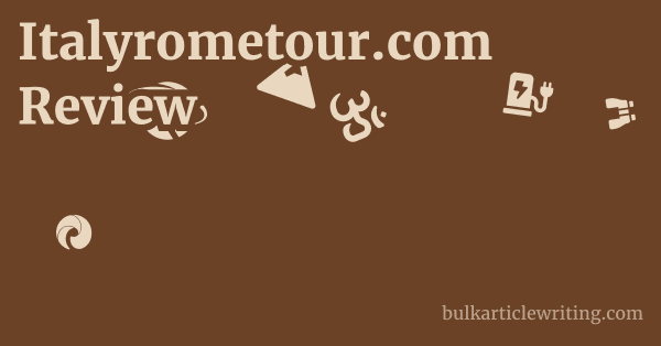 Italyrometour.com Review 1 by