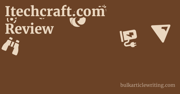 Itechcraft.com Review 1 by