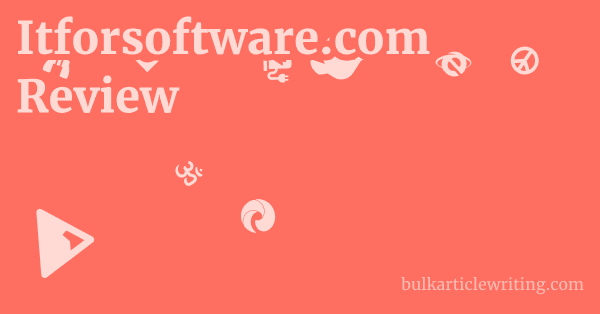 Itforsoftware.com Review 1 by