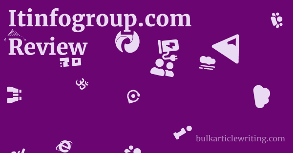 Itinfogroup.com Review 1 by