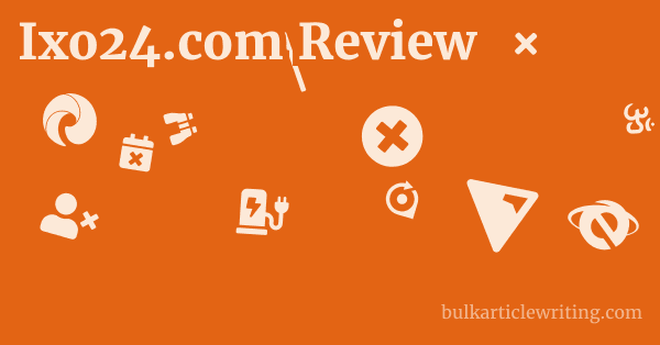 Ixo24.com Review 1 by