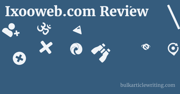 Ixooweb.com Review 1 by