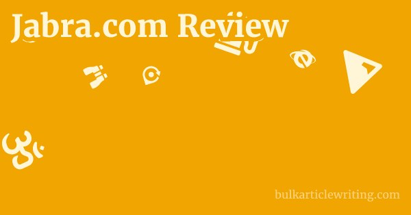 Jabra.com Review 1 by