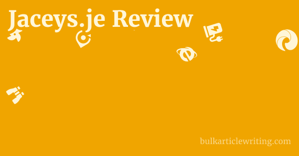 Jaceys.je Review 1 by
