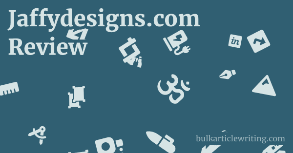 Jaffydesigns.com Review 1 by