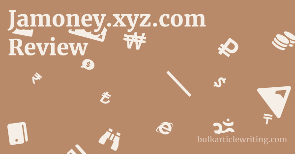 Jamoney.xyz.com Review 1 by Partners