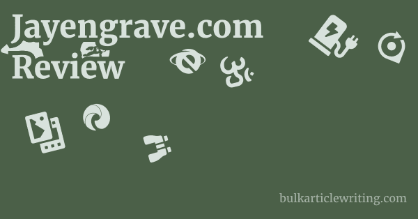 Jayengrave.com Review 1 by
