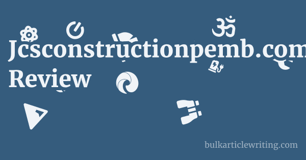 Jcsconstructionpemb.com Review 1 by