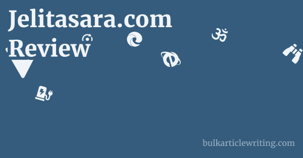 Jelitasara.com Review 1 by
