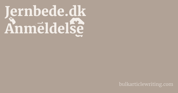 Jernbede.dk Anmeldelse 1 by Partners
