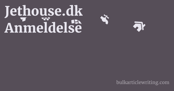 Jethouse.dk Anmeldelse 1 by Partners