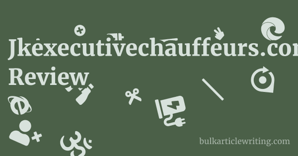 Jkexecutivechauffeurs.com Review 1 by Partners