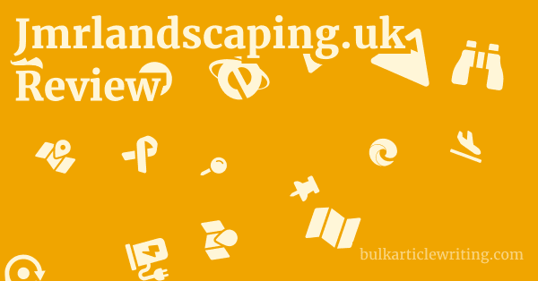 Jmrlandscaping.uk Review 1 by