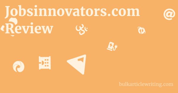 Jobsinnovators.com Review 1 by