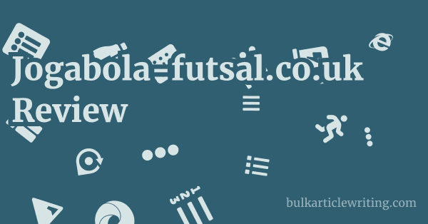 Jogabola-futsal.co.uk Review 1 by