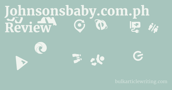 Johnsonsbaby.com.ph Review 1 by