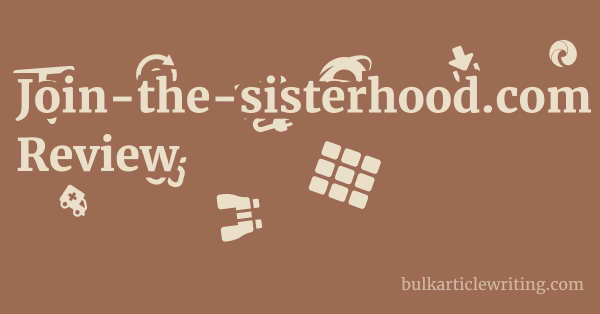 Join-the-sisterhood.com Review 1 by
