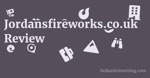 Jordansfireworks.co.uk Review 1 by