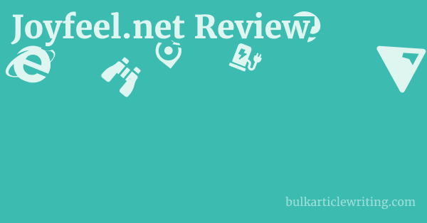 Joyfeel.net Review 1 by