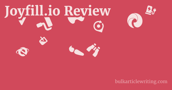 Joyfill.io Review 1 by