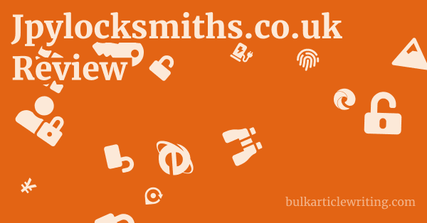 Jpylocksmiths.co.uk Review 1 by Partners