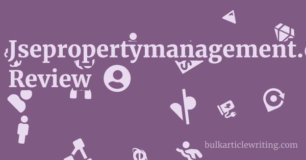 Jsepropertymanagement.co.uk Review 1 by