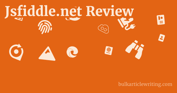 Jsfiddle.net Review 1 by