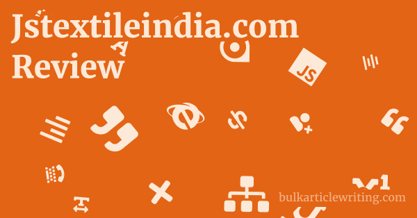 Jstextileindia.com Review 1 by