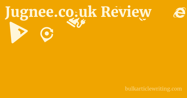 Jugnee.co.uk Review 1 by Partners